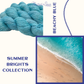 Summer Brights Collection | Beachy Blue Colorway | Fingering