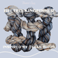 Birds of Texas Collection | Belted Kingfisher Colorway | Made to Order - Twisted and Spun Studio