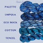Birds of Texas Collection | Blue Jay Colorway | Made to Order - Twisted and Spun Studio