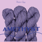 February | Birthstone Collection | Amethyst Colorway | Fingering - Twisted and Spun Studio