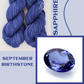 September Birthstones | Sapphire Colorway | DK (Copy) - Twisted and Spun Studio
