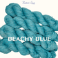 Summer Brights Collection | Beachy Blue Colorway | Fingering - Twisted and Spun Studio