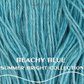 Summer Brights Collection | Beachy Blue Colorway | Fingering - Twisted and Spun Studio