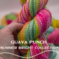Summer Brights Collection | Guava Punch Colorway | Fingering - Twisted and Spun Studio