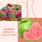 Summer Brights Collection | Guava Punch Colorway | Sport - Twisted and Spun Studio