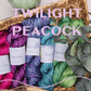 Twilight Peacock Magenta Dusk | Twilight Collection | DK - Twisted and Spun Studio