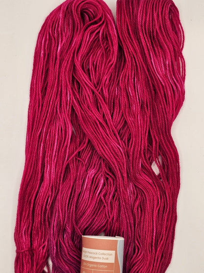 Twilight Peacock Magenta Dusk | Twilight Peacock Collection | Sport - Twisted and Spun Studio
