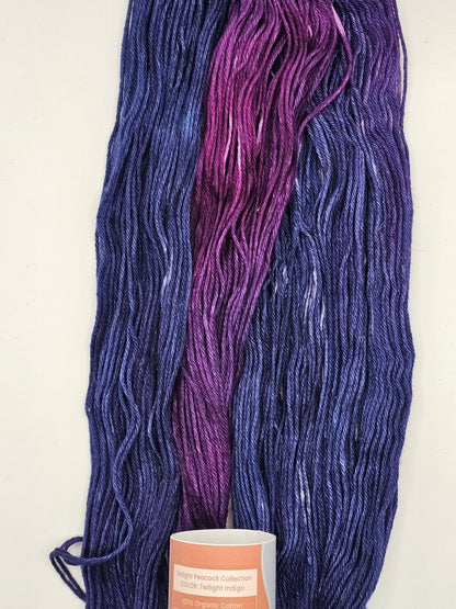 Twilight Peacock Twilight Indigo | Twilight Peacock Collection | Sport - Twisted and Spun Studio